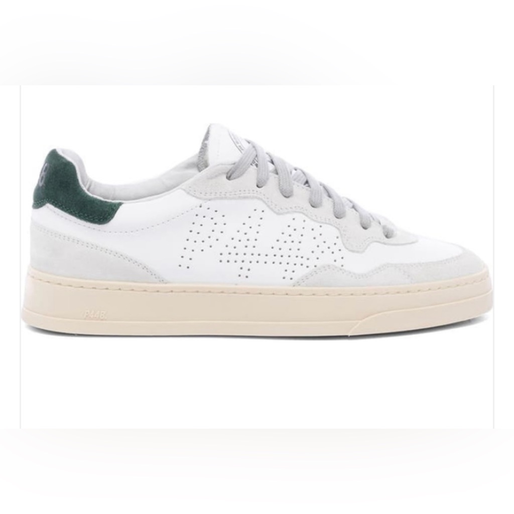 Brand New P448 S24bali Leather Low Top Womens Sneakers Size 7  8 Msrp 279